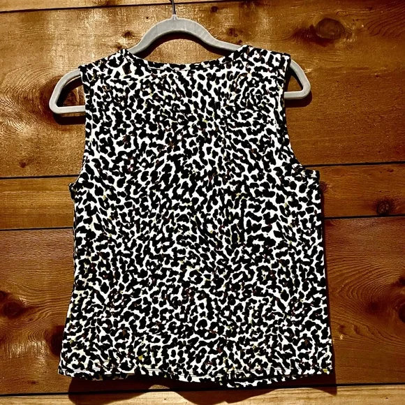 Cabi Knotty Leopard Tank NWOT - Picture 4 of 5
